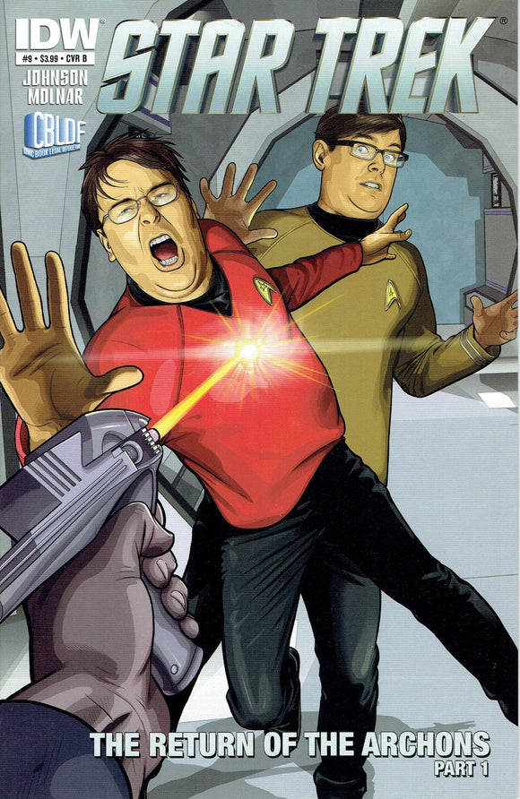 Star Trek #9 'Be A Redshirt' CBLDF Variant!