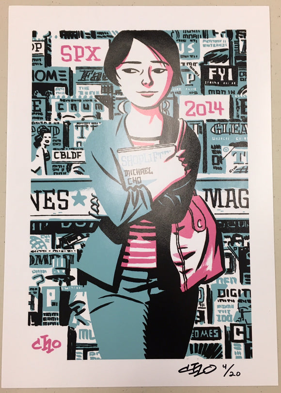 Michael Cho Signed & Numbered Exclusive CBLDF SPX 2014 Print!