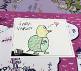 Sweaterweather HC, Signed and Sketched by Sara Varon!