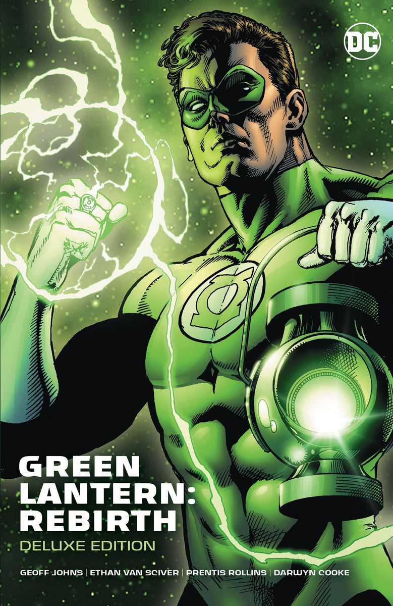 Green Lantern: Rebirth Dlx Ed. HC, Signed by Geoff Johns! – CBLDF