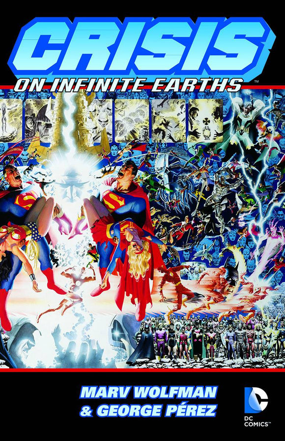 Crisis on Infinite Earths Deluxe Edition HC, signed by Marv Wolfman!