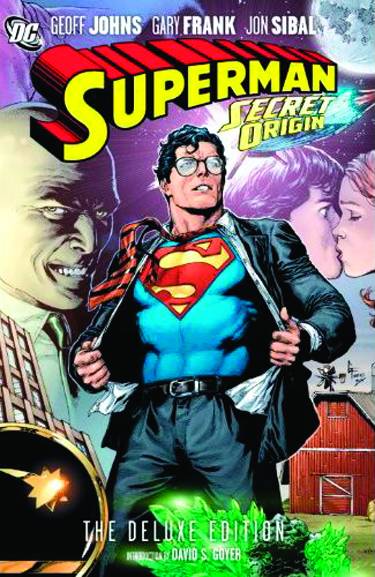 Superman: Secret Origin HC, signed by Geoff Johns!