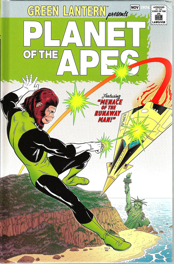 Green Lantern Presents Planet of the Apes CBLDF Limited, Special Edition HC!