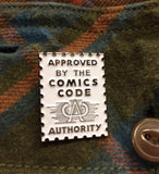 Comics Code Authority Enamel Pin