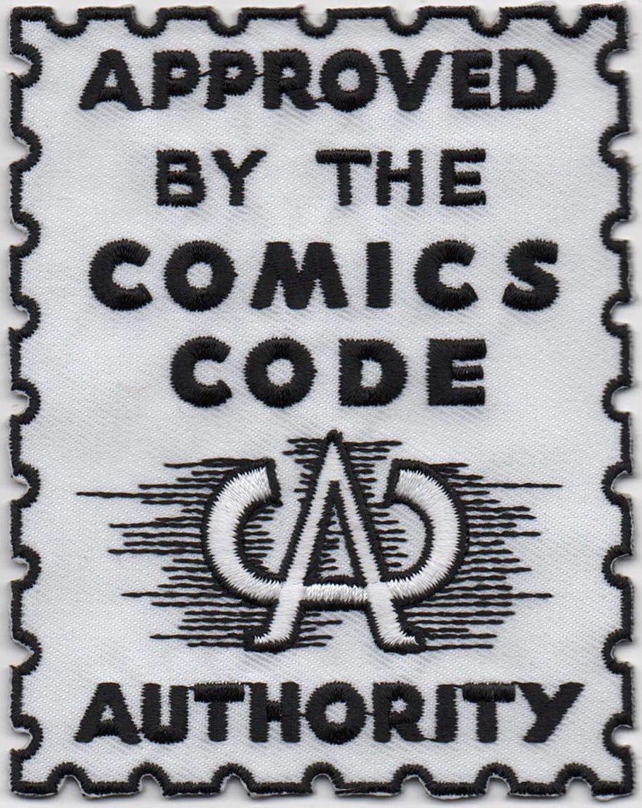Comics Code Authority Seal Embroidered Patch – CBLDF - Rewards Zone