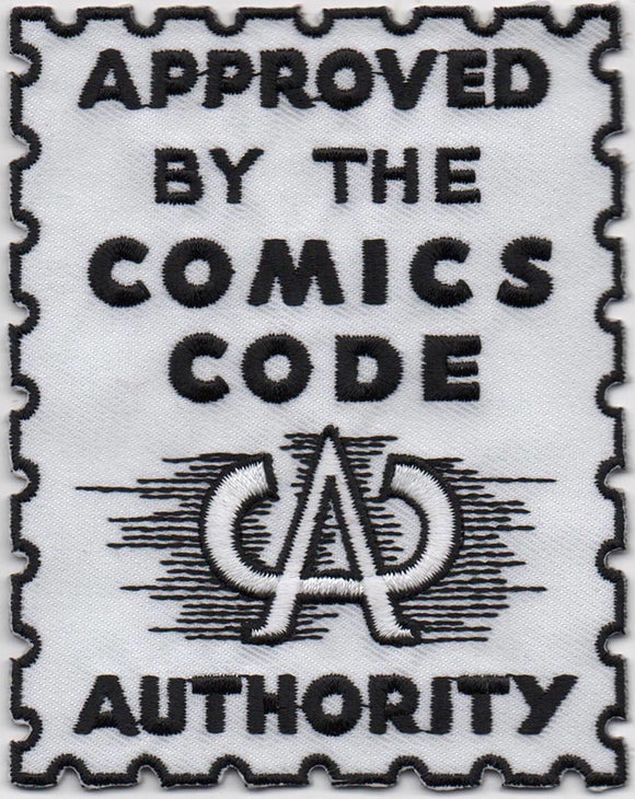 Comics Code Authority Seal Embroidered Patch – CBLDF - Rewards Zone