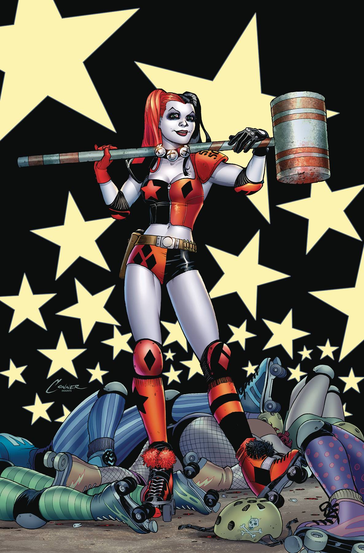 素晴らしい Harley Quinn by Conner & Palmiotti Omnibus Vol 1, signed by 洋書