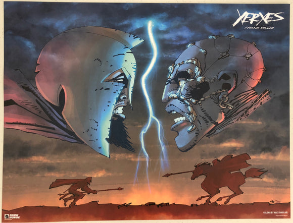 Xerxes Frank Miller Dark Horse Promotional Print