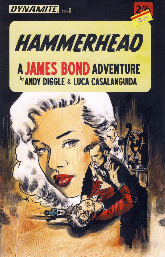 James Bond: Hammerhead #1 CBLDF Exclusive Robert Hack Variant