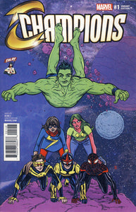 Champions #1 CBLDF Exclusive Mike Allred Variant