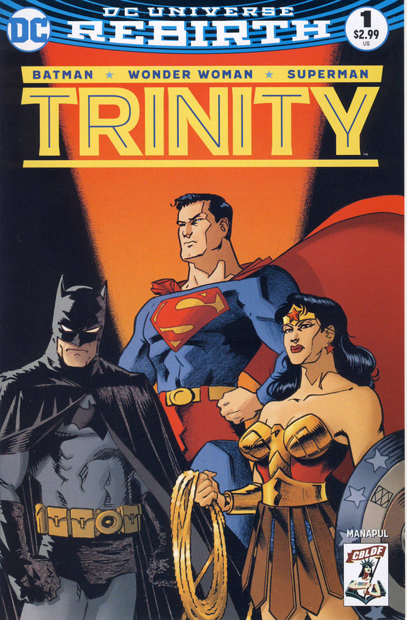 Trinity #1, CBLDF Exclusive Matt Wagner Variant!