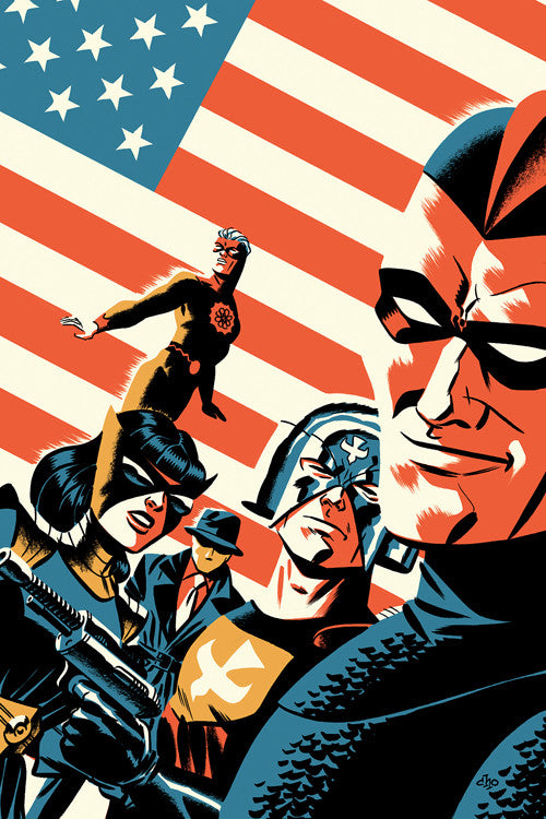 Multiversity: Pax Americana #1 CBLDF Variant, Signed by Michael Cho!