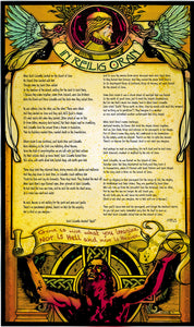 In Reilig Oran (a poem by Neil Gaiman) CBLDF Exclusive Print, signed by Neil Gaiman & Tony Harris!