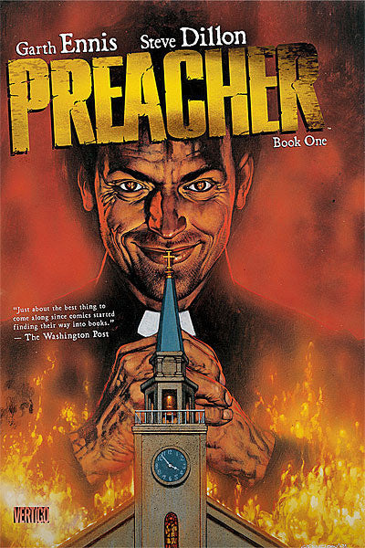 Preacher HC Volume 1, signed by Garth Ennis!