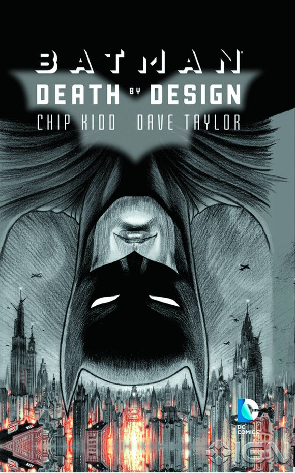 Batman: Death by Design HC, signed by Chip Kidd!