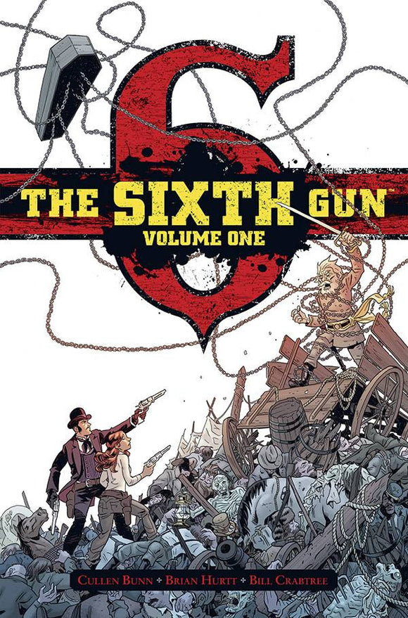 The Sixth Gun Deluxe Edition Vol 1 HC, Signed by Cullen Bunn!