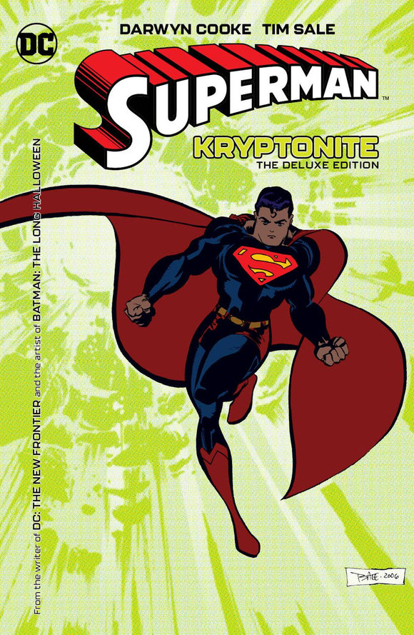 Superman: Kryptonite Deluxe Ed. HC, signed by Tim Sale!