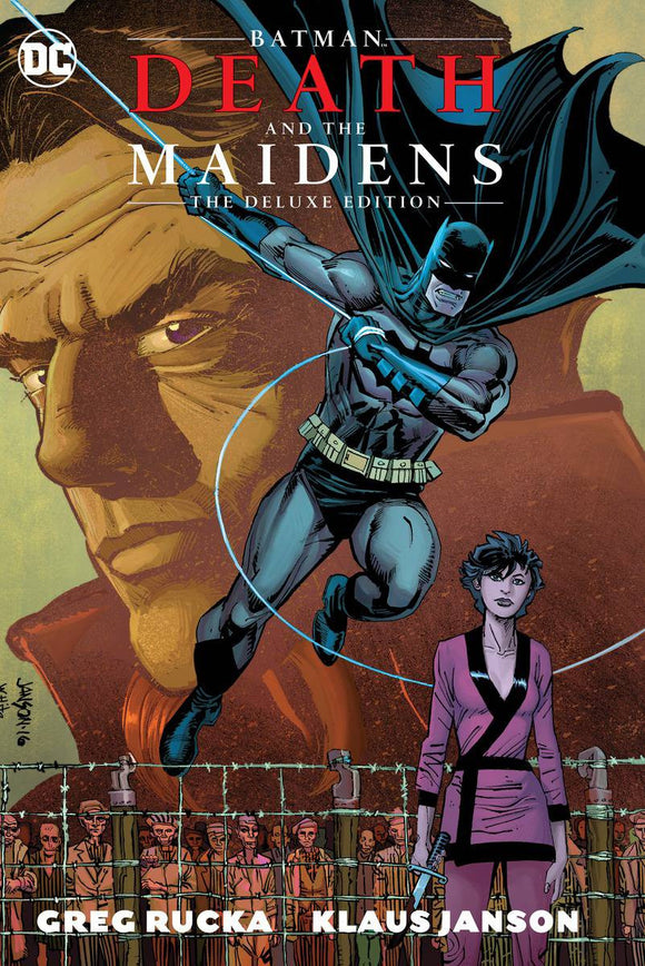Batman: Death & the Maidens Deluxe Edition HC, signed by Greg Rucka & Klaus Janson!