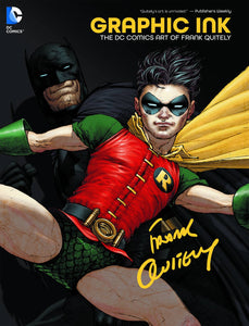 Graphic Ink: The DC Comics Art of Frank Quitely HC, signed by Frank Quitely!