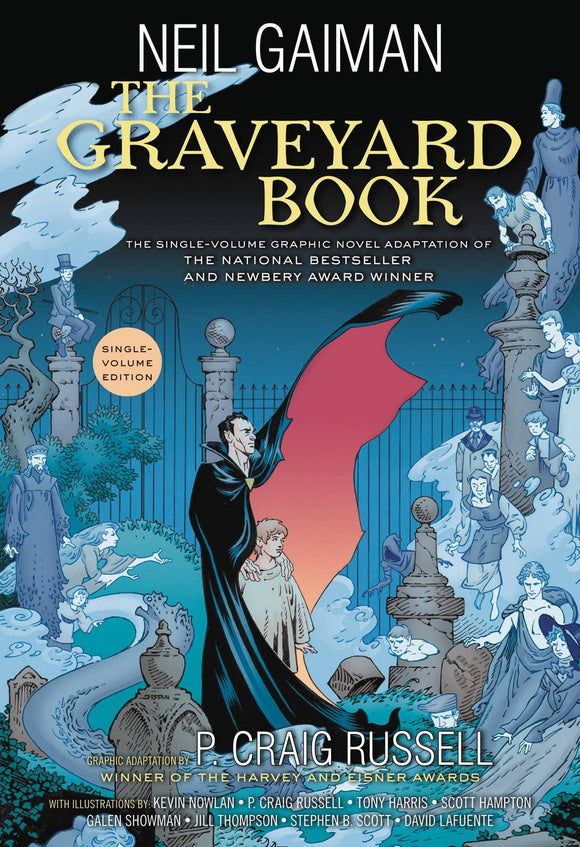 Complete Graveyard Book HC, signed by Neil Gaiman!