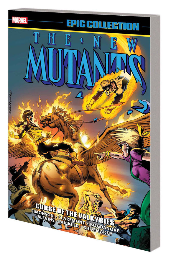 New Mutants Epic Collection: Curse of the Valkyries TP, signed by Chris Claremont!