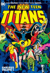 New Teen Titans Omnibus HC Vol 1, Signed by Marv Wolfman!