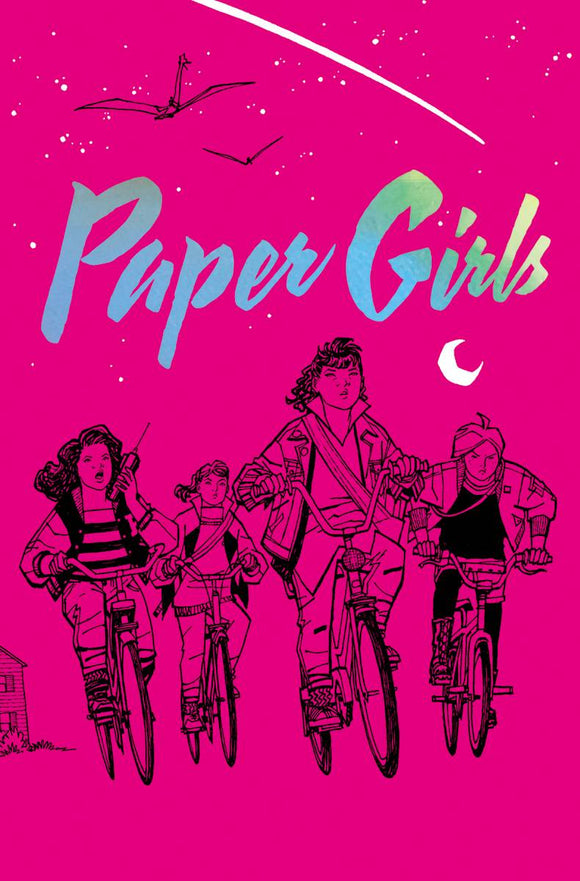 Paper Girls Volume One HC, Signed by Brian K. Vaughan & Cliff Chiang!